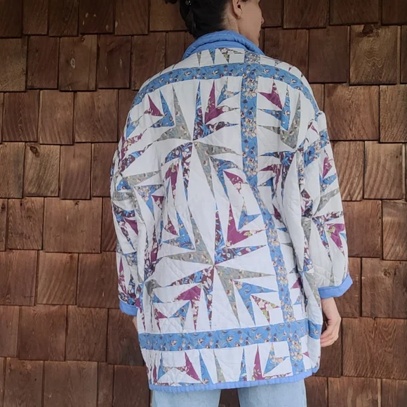 Hand Crafted Quilted Jacket - Picture 6 of 8